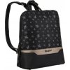 David Jones Čierny vzorovaný plecniak