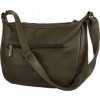 David Jones tmavá khaki vzorovaná crossbody kabelka