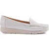 Smotanové dámske mokasíny