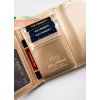 Peterson zlatá stredná peňaženka s chlopňou Y671