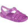 Fialové dievčenské sandále Crocs Isabella Jelly Kids Sandal
