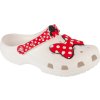 Biele dievčenské nazuváky Crocs Classic Disney Minnie Mouse Clog