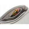 Rovicky Sivá crossbody kabelka so zlatými detailmi