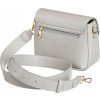 Rovicky Sivá crossbody kabelka so zlatými detailmi