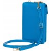 4U Cavaldi Modrá prešívaná crossbody peňaženka M678