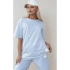 Svetlomodrá súprava trička a teplákov BLISES