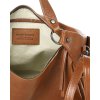 MARCO MAZZINI camel stredne veľká kožená kabelka