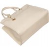 Rovicky Béžová elegantná shopper kabelka