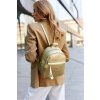 Rovicky zlatý dámsky štýlový plecniak