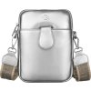 Rovicky Strieborná crossbody taška