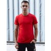 Červené klasické pánske tričko