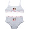 Sivý set spodnej bielizne Minnie Mouse