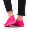 Tmavo ružové nazúvacie športové slip-on