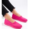 Tmavo ružové nazúvacie športové slip-on