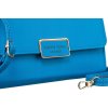 4U Cavaldi Modrá veľká peňaženka s odnímateľným popruhom M747