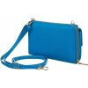 4U Cavaldi Modrá veľká peňaženka s odnímateľným popruhom M747