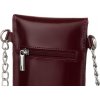 4U Cavaldi Bordová mini peňaženka cez rameno M765