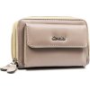 4U Cavaldi Béžová priestranná peňaženka M762