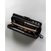 4U Cavaldi Čierna veľká peňaženka M758