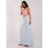 Svetlomodrá dlhá sukňa