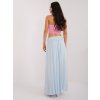 Svetlomodrá dlhá sukňa