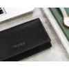 Cavaldi Čierna kožená peňaženka s RFID M337