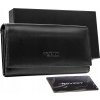 Cavaldi Čierna kožená peňaženka s RFID M337