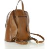 MARCO MAZZINI Hnedý elegantný kožený batoh