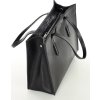 MARCO MAZZINI Čierna dámska elegantná shopper kabelka