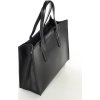 MARCO MAZZINI Čierna dámska elegantná shopper kabelka