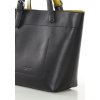 MARCO MAZZINI Čierna priestranná shopper kabelka