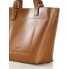 MARCO MAZZINI Hnedá priestranná shopper kabelka