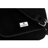 Peterson čierna crossbody kabelka s chlopňou