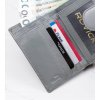 4U Cavaldi Sivá priestranná dámska peňaženka M804