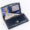 4U Cavaldi tmavomodrá veľká rozkladacia peňaženka M787 (Veľkosť ONE SIZE)