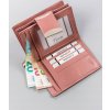 4U Cavaldi ružová dámska kožená peňaženka M778