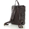 MARCO MAZZINI Tmavohnedý kožený batoh