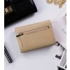 Rovicky Béžová malá dámska kožená prešívaná peňaženka V312