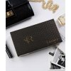 Rovicky čierna kožená peňaženka s RFID V303 (Veľkosť ONE SIZE)