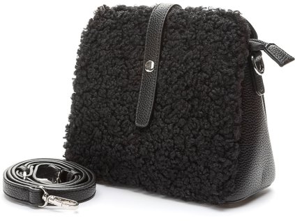 17547 cerna keddo crossbody kabelka s kozesinou