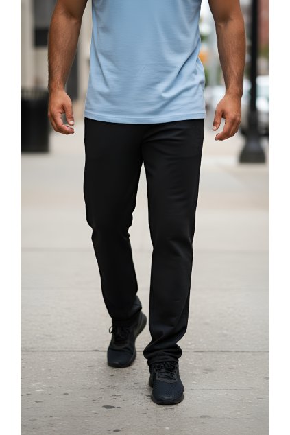 Pánské prodloužené tepláky bavlna 2