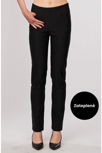 Dámské prodloužené rovné kalhoty Anett II