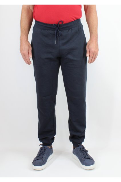 Pánské prodloužené tepláky DON navy 2 serie