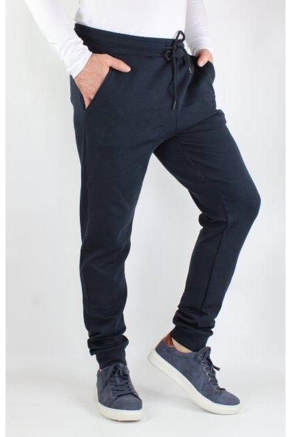 Pánské prodloužené tepláky NAVY 1