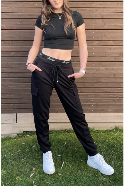 Dámské prodloužené tepláky ANDY 11