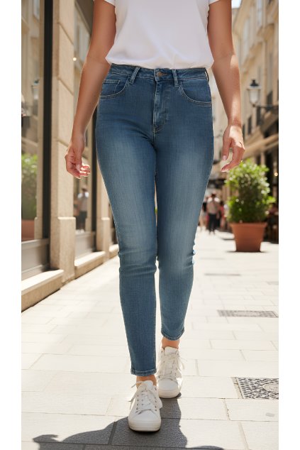 dásmké prodloužené džíny MOM 10