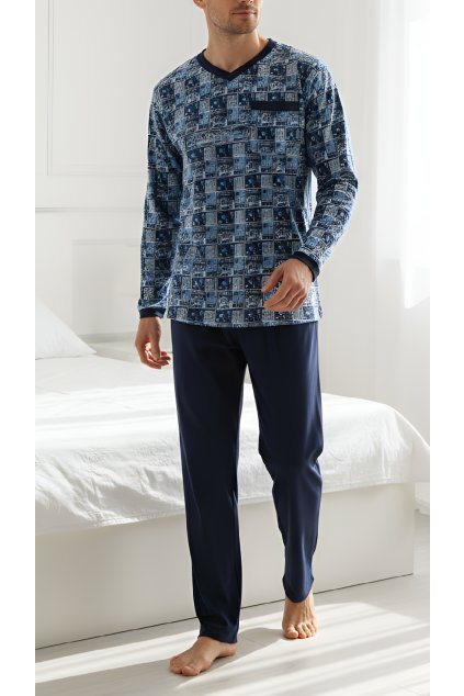 Pánské prodloužené pyžamo Larybint