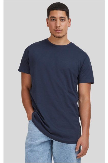 Pánské prodloužené triko URB Navy 1