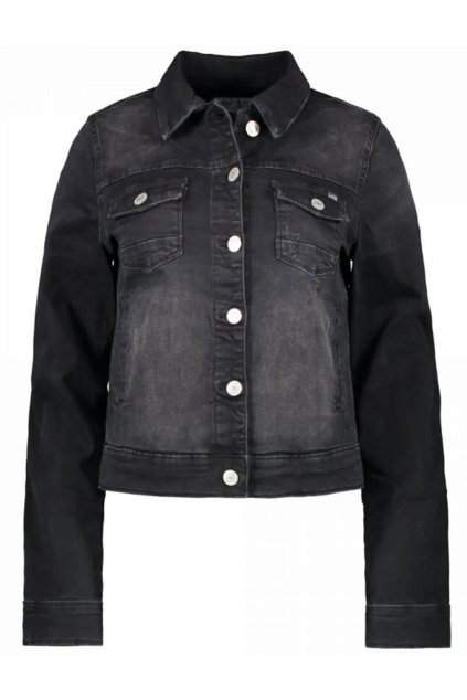 Dámská prodloužená džínová bunda černá Cars 1