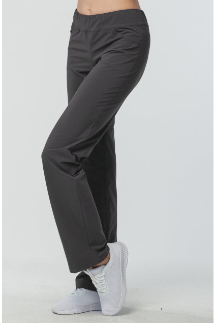 Dámské prodloužené kalhoty Tara šedé 3